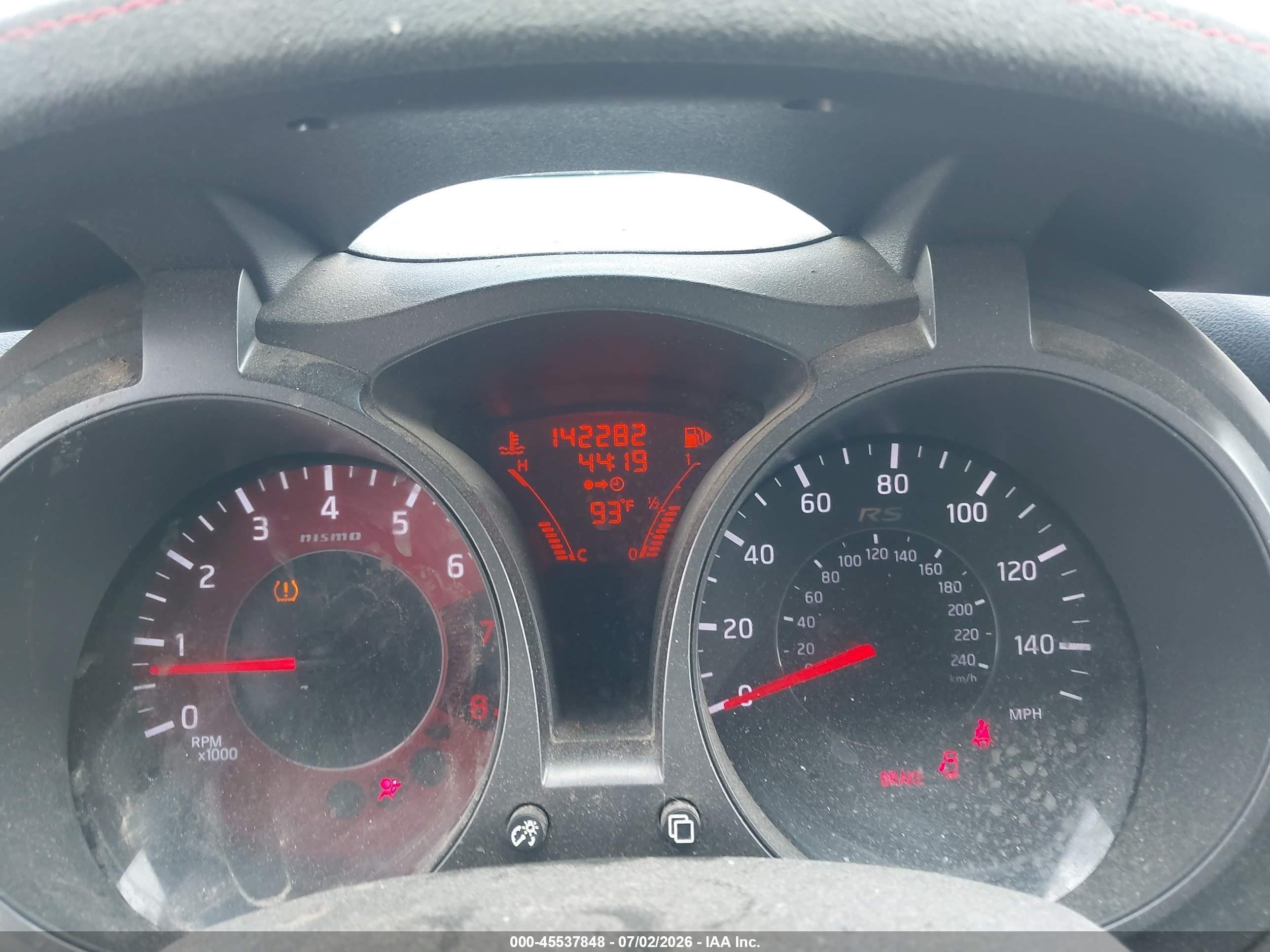 2015 Nissan Juke Nismo Rs Black vin: JN8DF5MR1FT200080