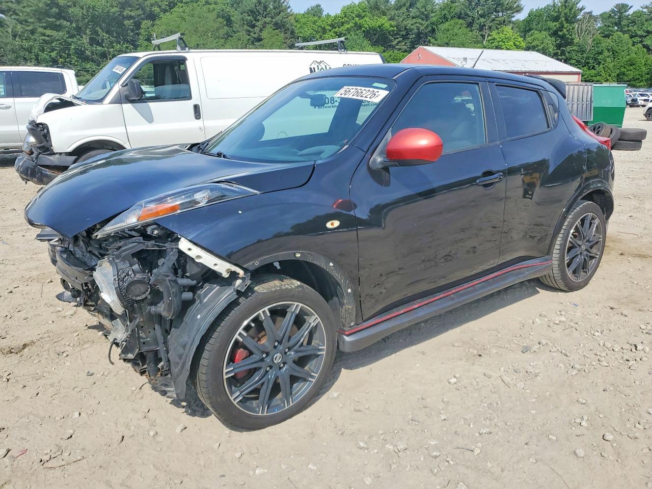 2014 Nissan Juke Nismo Rs Black vin: JN8DF5MR4ET100473