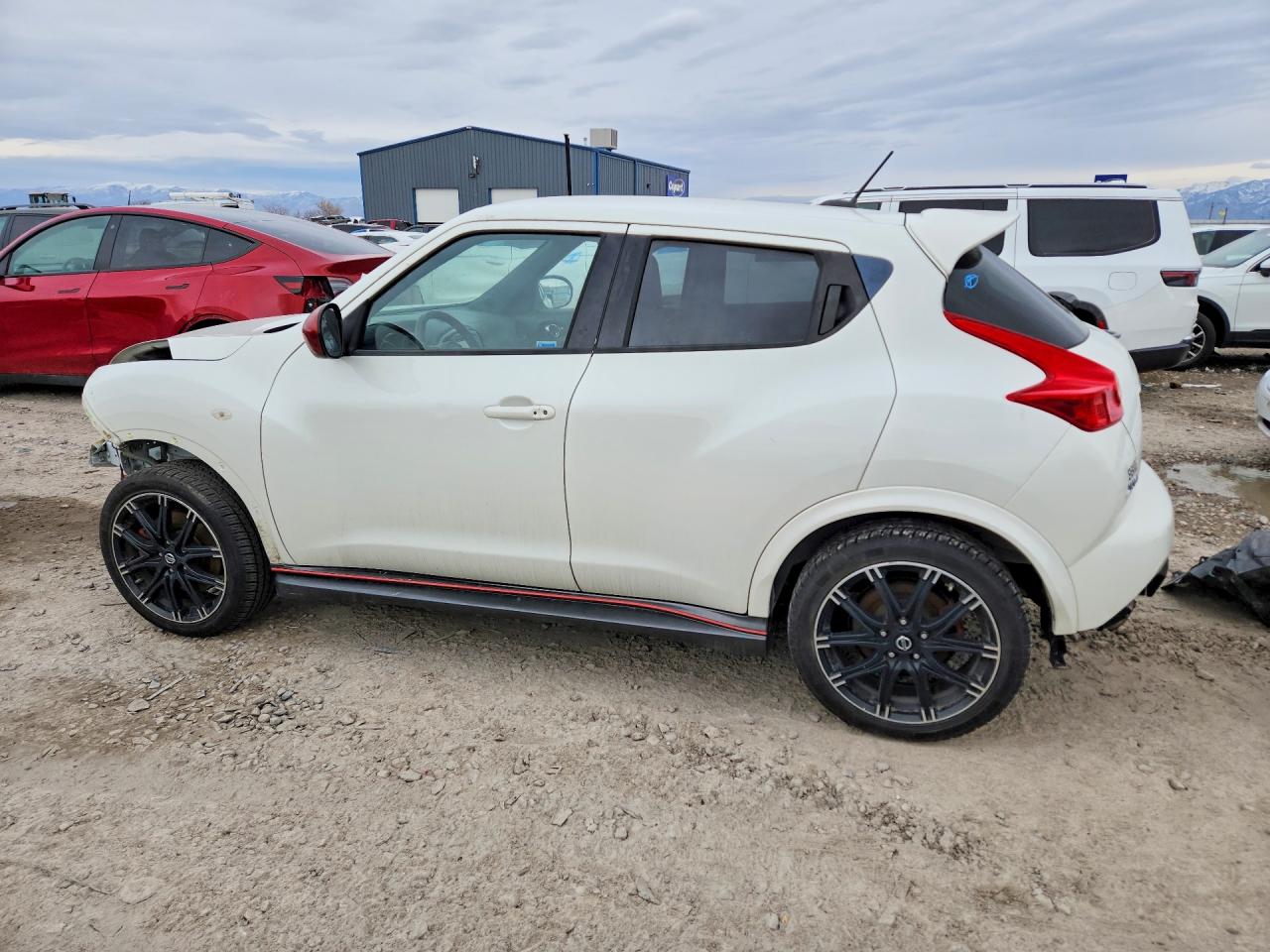 2014 Nissan Juke Nismo Rs White vin: JN8DF5MV0ET150591