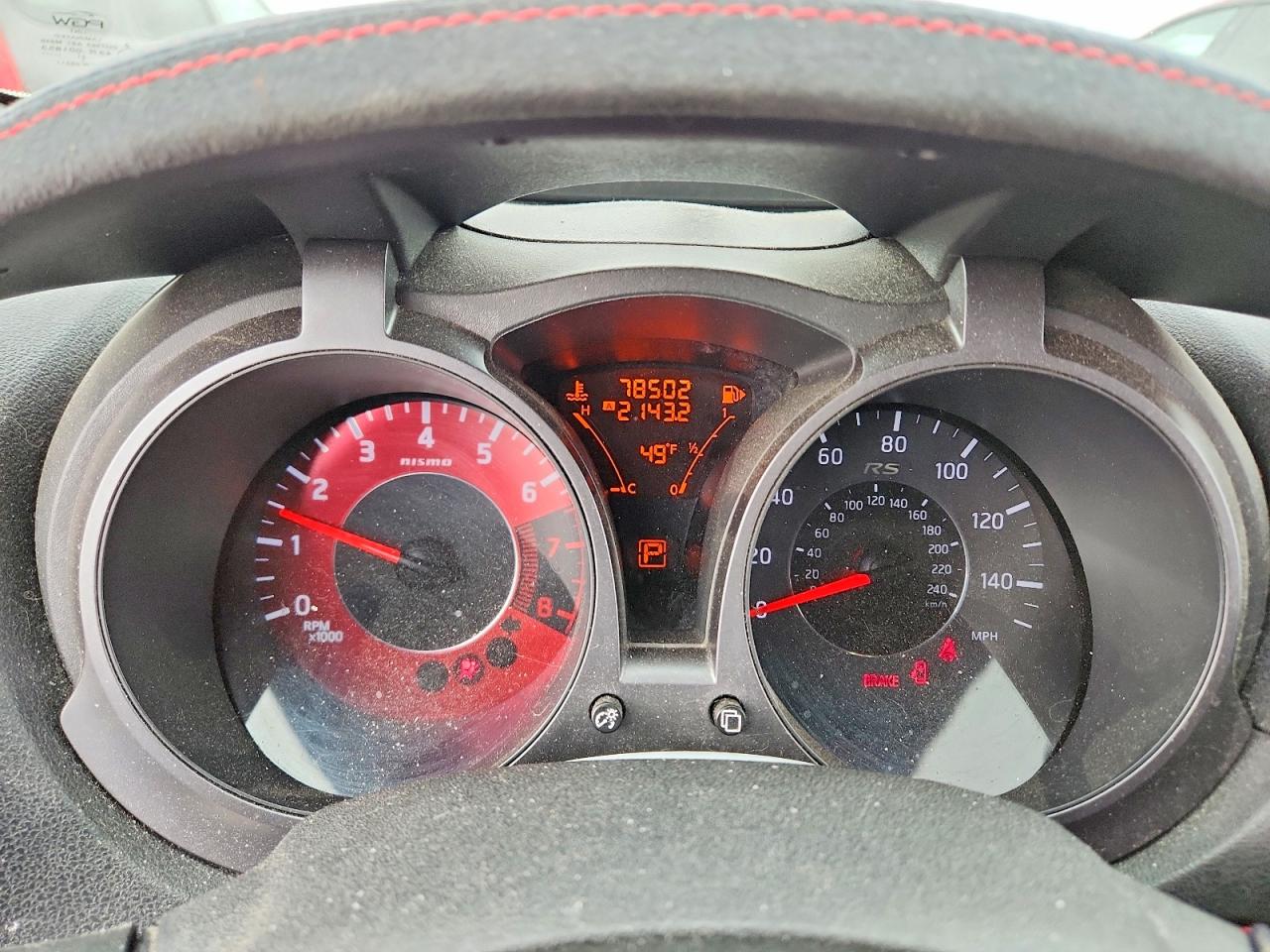 2014 Nissan Juke Nismo Rs White vin: JN8DF5MV0ET150591