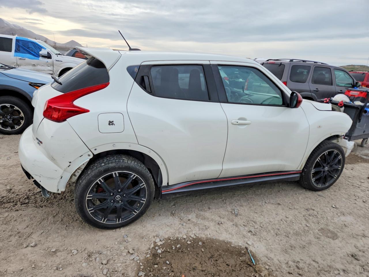 2014 Nissan Juke Nismo Rs White vin: JN8DF5MV0ET150591