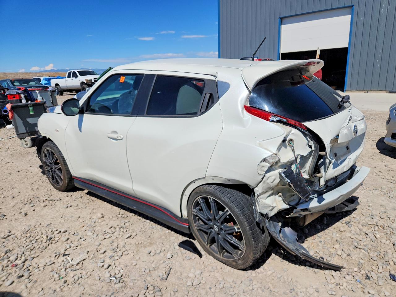 2014 Nissan Juke Nismo Rs White vin: JN8DF5MV2ET150138