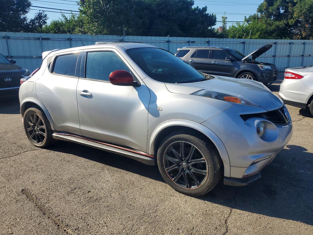 2014 Nissan Juke Nismo Rs Silver vin: JN8DF5MV6ET150322