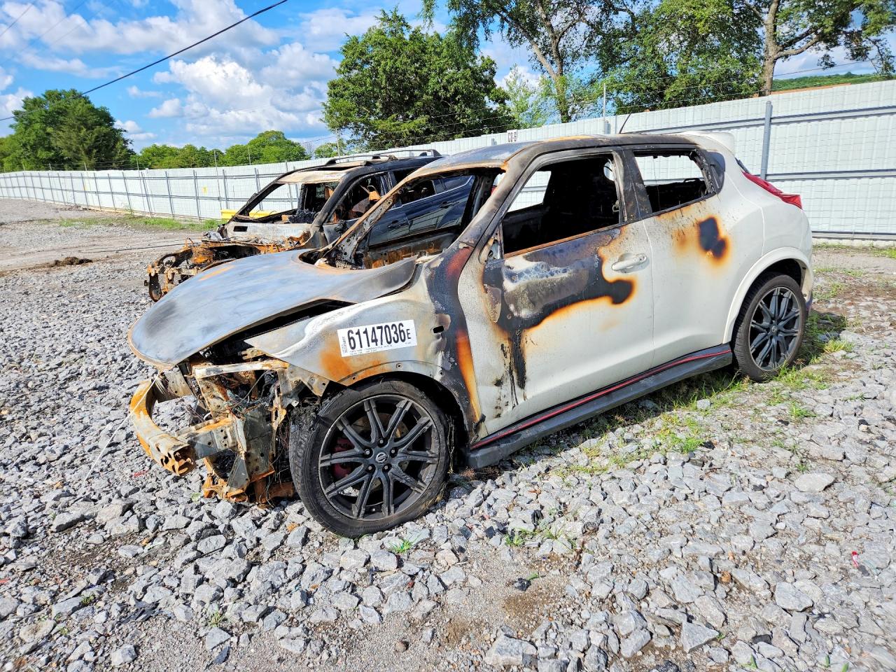 2014 Nissan Juke Nismo Rs White vin: JN8DF5MV7ET150202