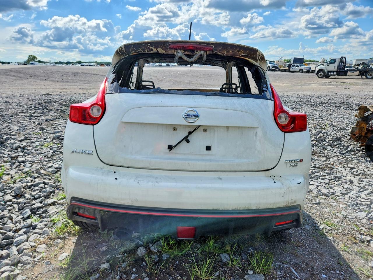 2014 Nissan Juke Nismo Rs Белый vin: JN8DF5MV7ET150202