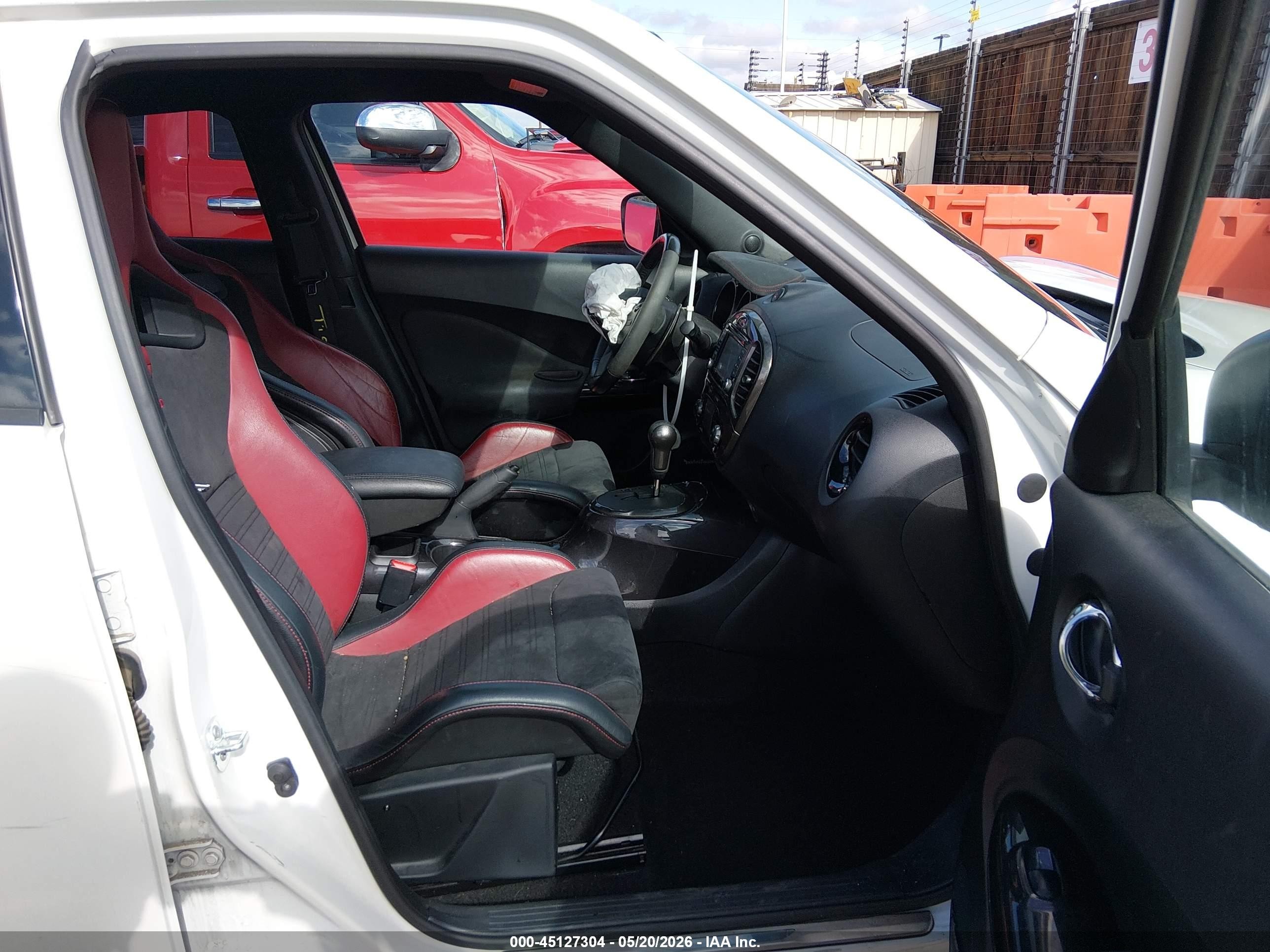 2015 Nissan Juke Nismo Rs White vin: JN8DF5MVXFT250392