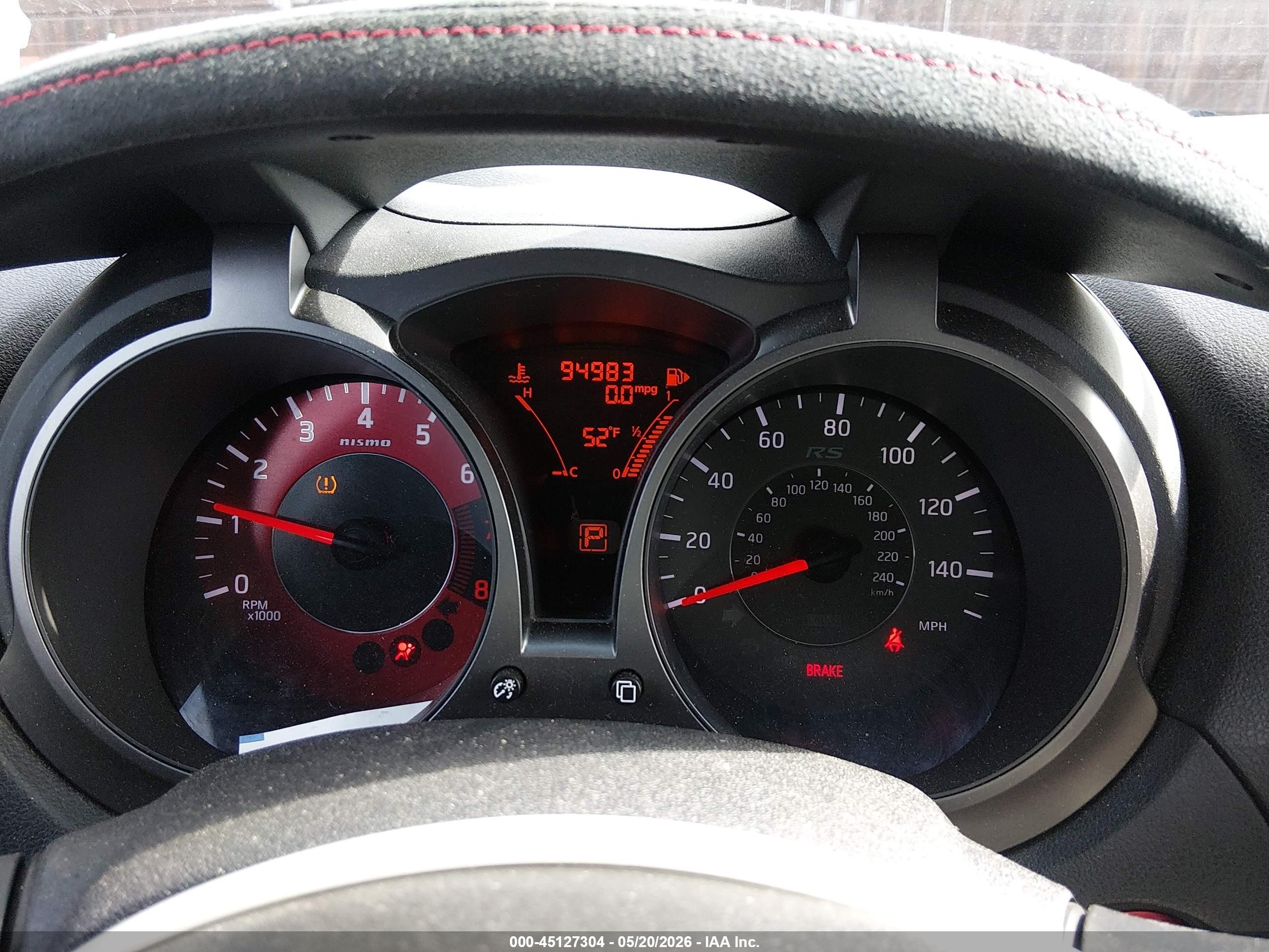 2015 Nissan Juke Nismo Rs White vin: JN8DF5MVXFT250392