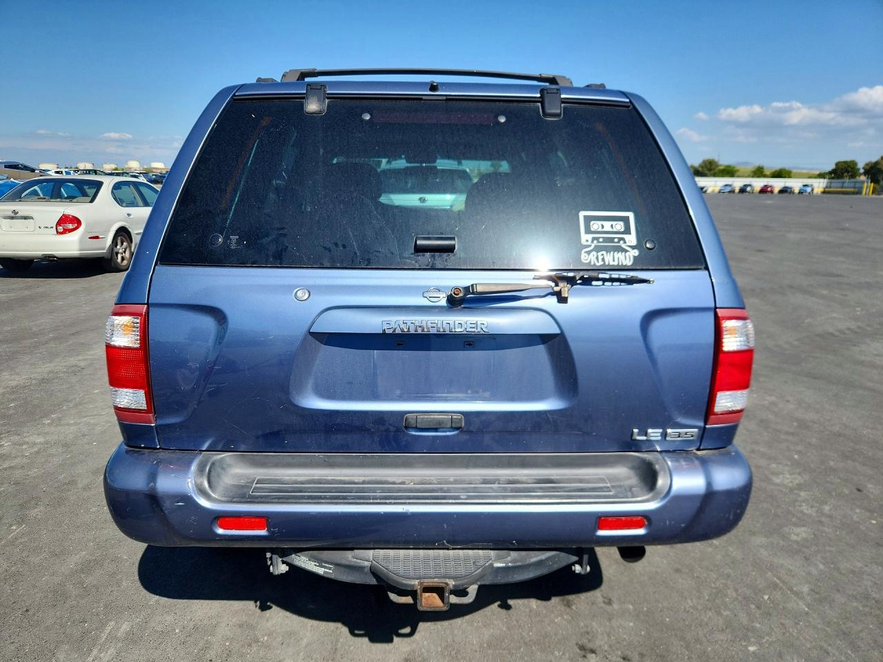 2001 Nissan Pathfinder Se Blue vin: JN8DR07X61W503156
