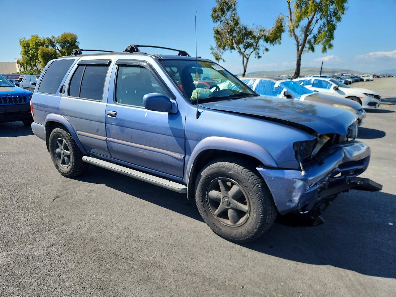 2001 Nissan Pathfinder Se Blue vin: JN8DR07X61W503156