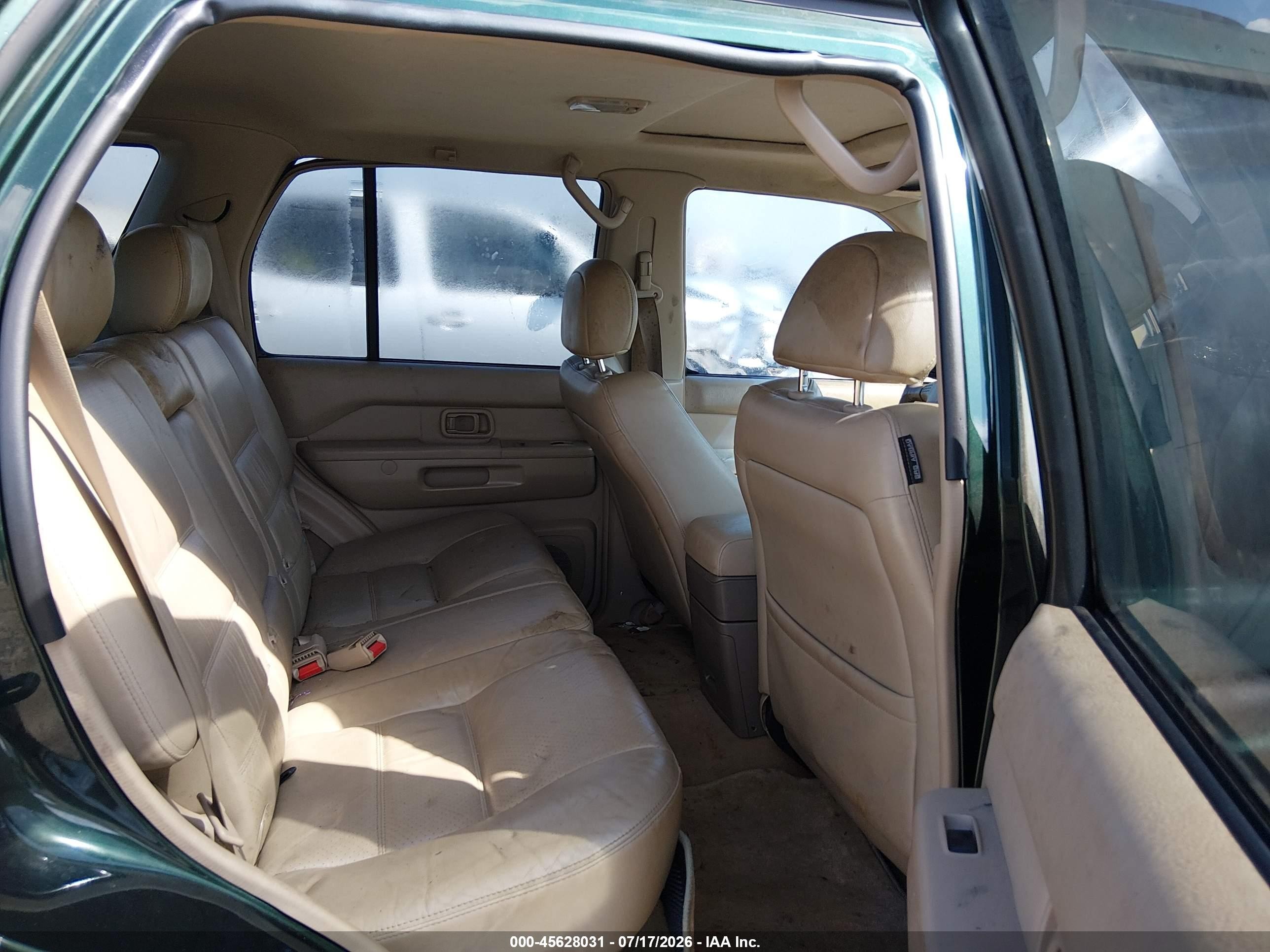 2001 Nissan Pathfinder Se Green vin: JN8DR07X91W501370