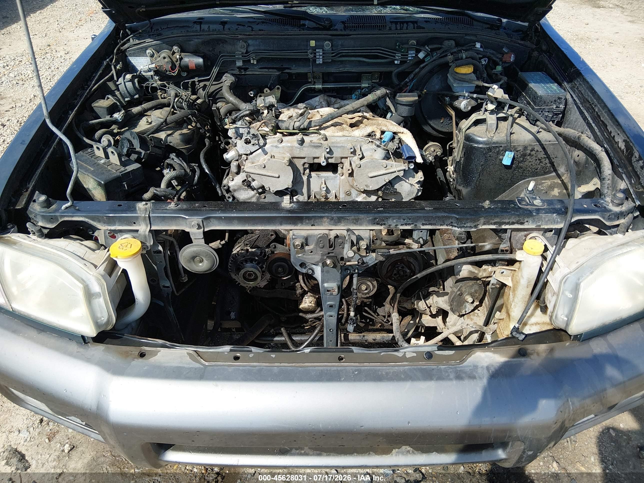 2001 Nissan Pathfinder Se Green vin: JN8DR07X91W501370