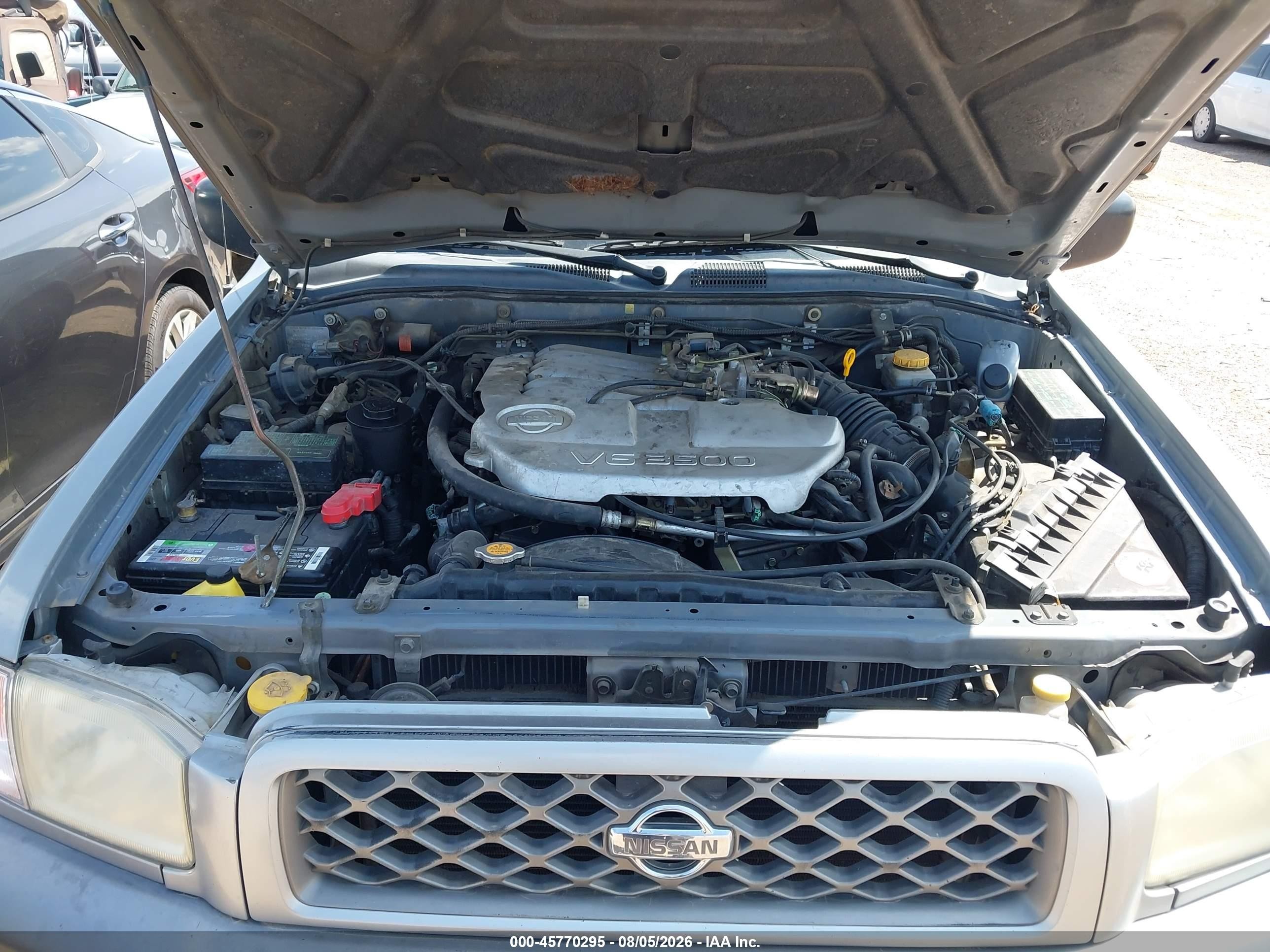 2001 Nissan Pathfinder Se Gray vin: JN8DR07Y11W507088