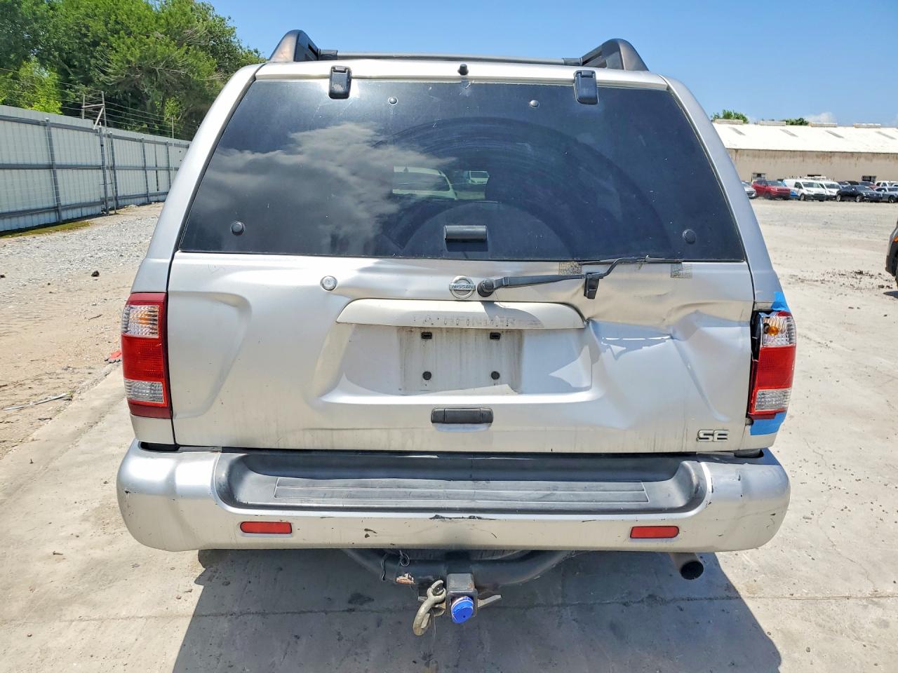 2003 Nissan Pathfinder Se Silver vin: JN8DR09X33W707106