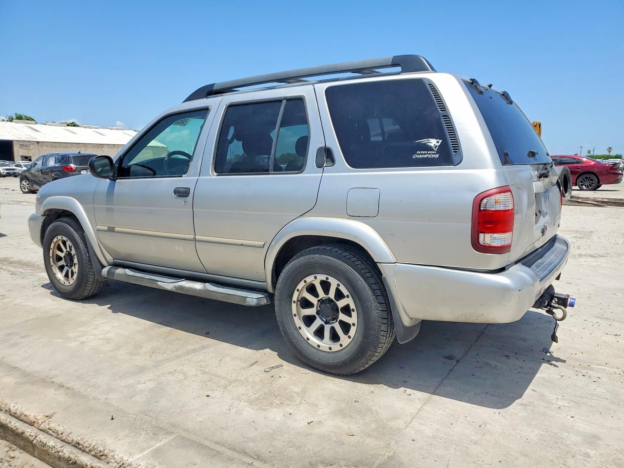2003 Nissan Pathfinder Se Silver vin: JN8DR09X33W707106