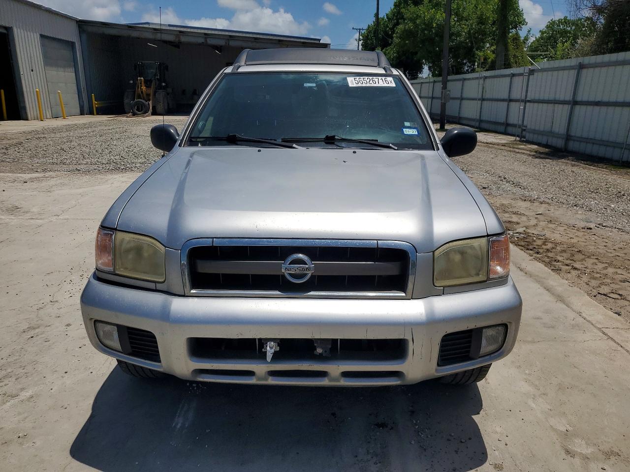 2003 Nissan Pathfinder Se Silver vin: JN8DR09X33W707106
