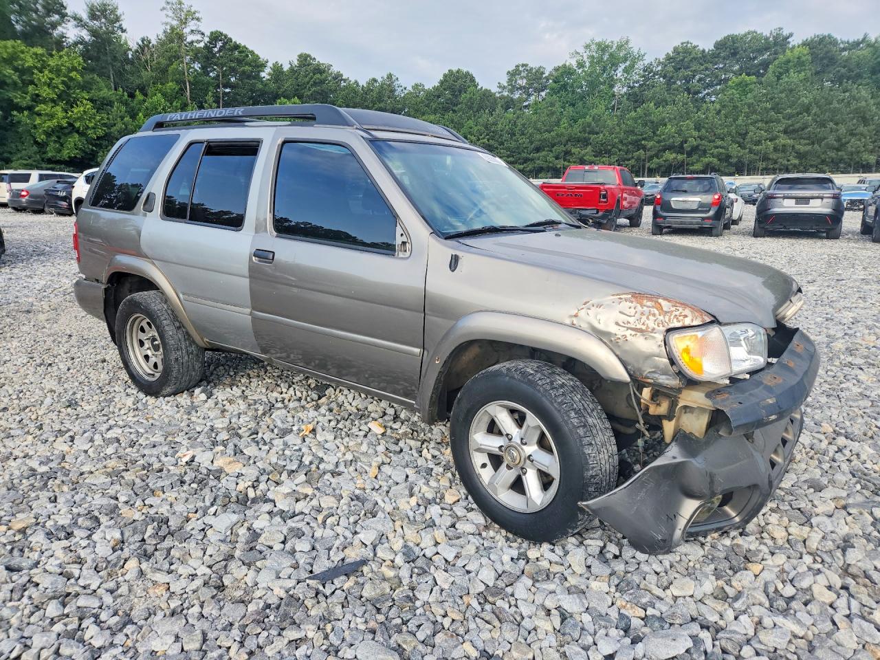 2004 Nissan Pathfinder Se Beige vin: JN8DR09X34W803707
