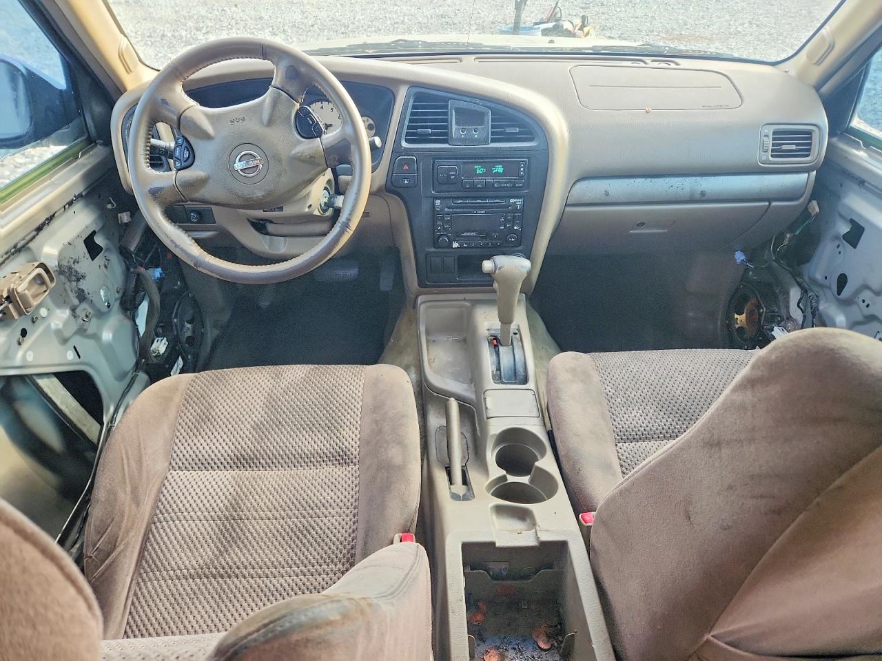2004 Nissan Pathfinder Se Beige vin: JN8DR09X34W803707