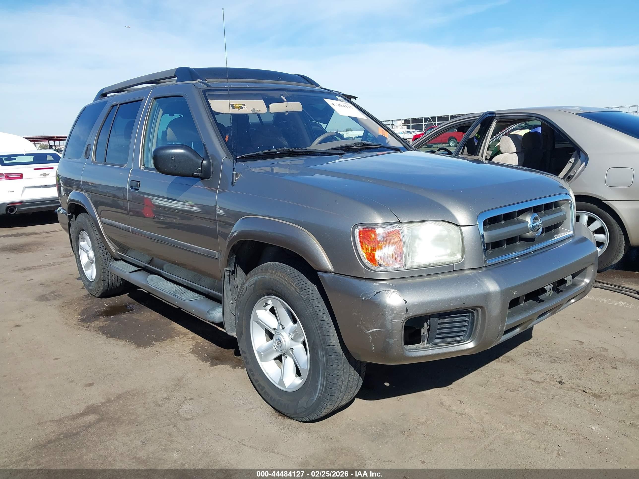 2003 Nissan Pathfinder Se Gray vin: JN8DR09X43W714582