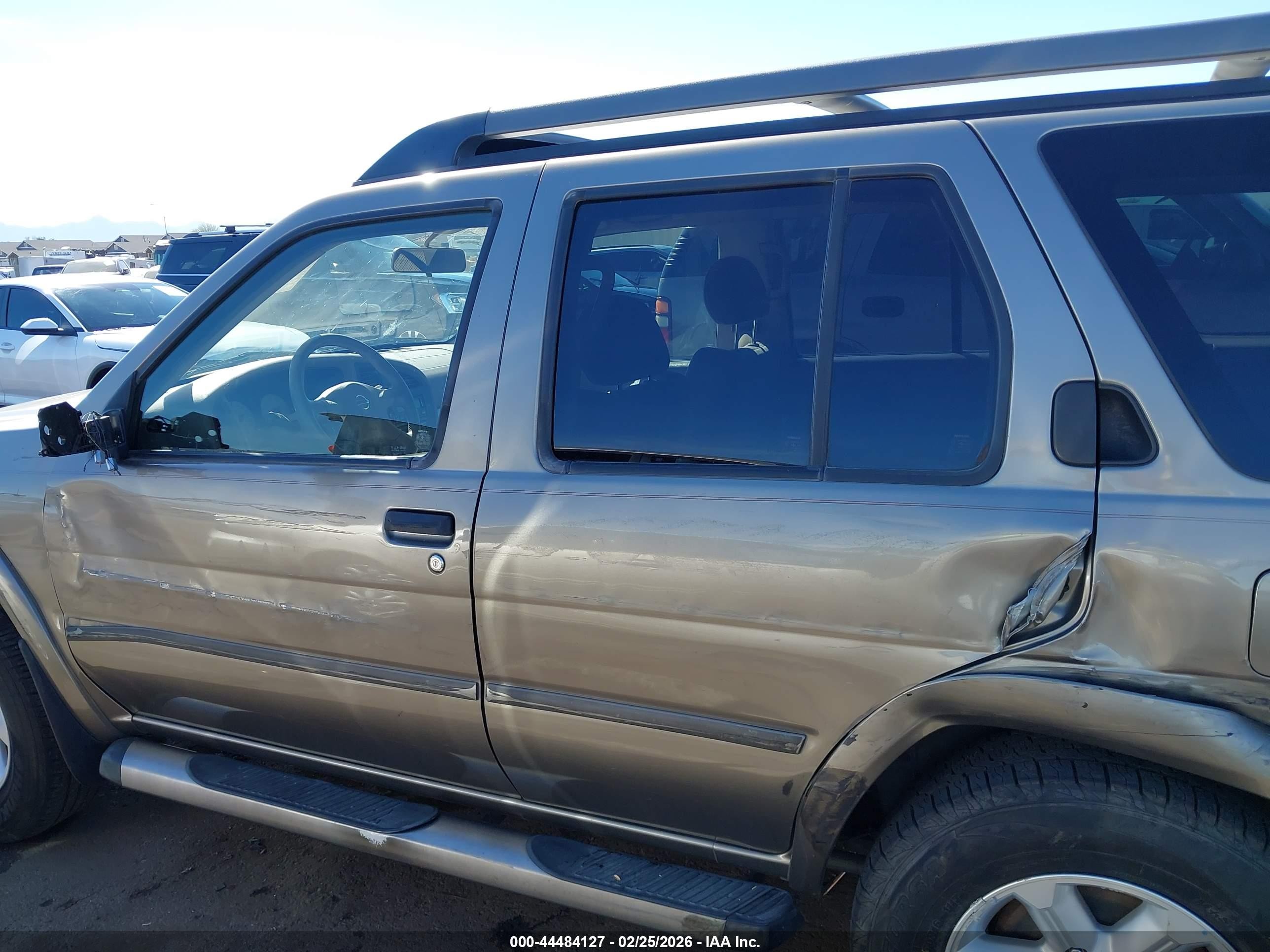 2003 Nissan Pathfinder Se Gray vin: JN8DR09X43W714582