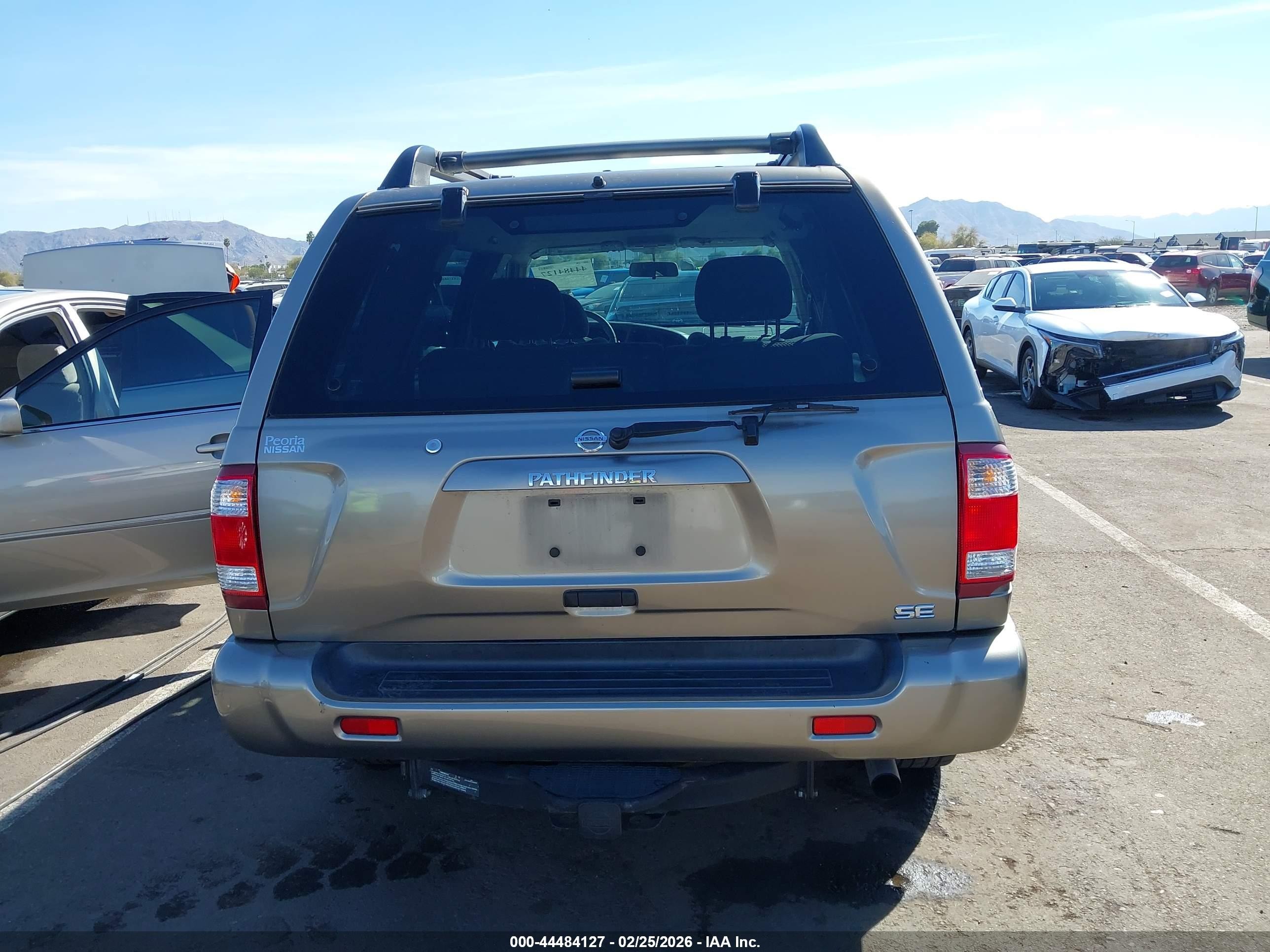 2003 Nissan Pathfinder Se Gray vin: JN8DR09X43W714582
