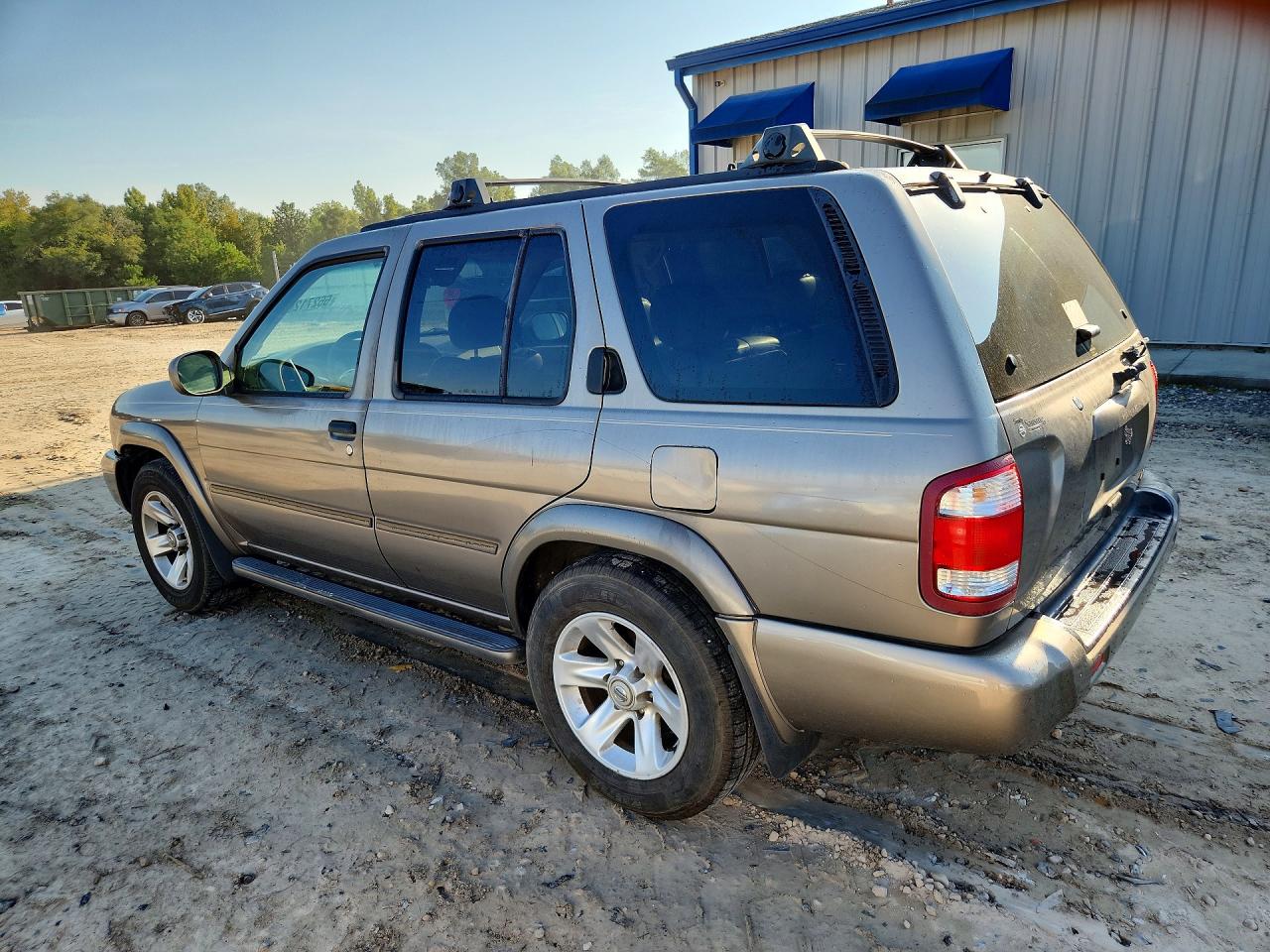 2002 Nissan Pathfinder Se Brown vin: JN8DR09X52W663138
