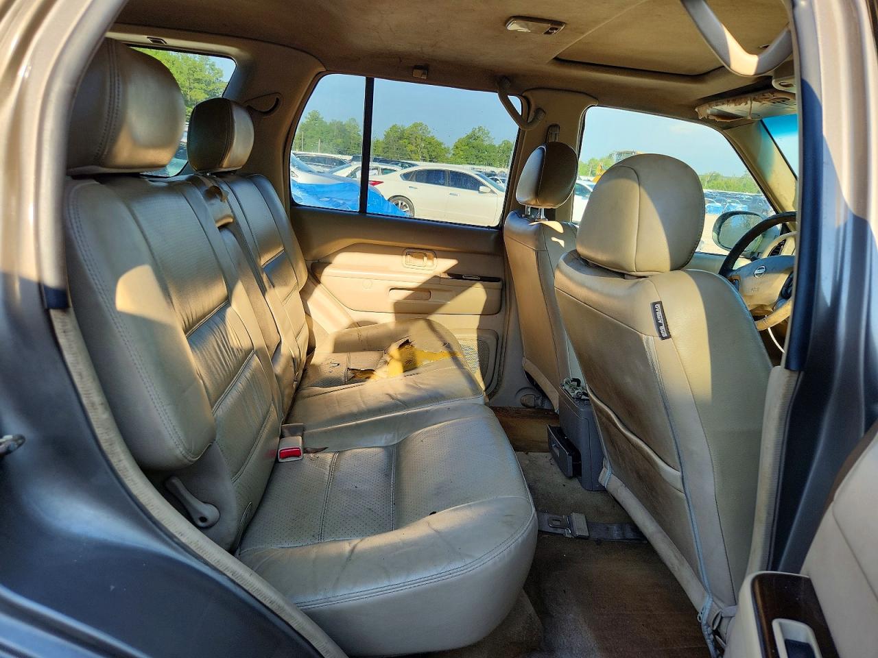 2002 Nissan Pathfinder Se Brown vin: JN8DR09X52W663138