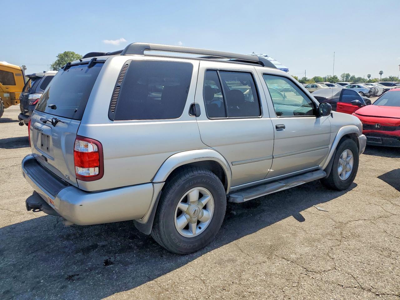 2002 Nissan Pathfinder Se Серебряный vin: JN8DR09X52W666993