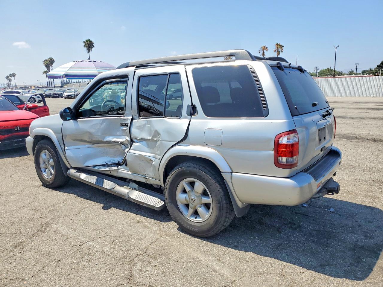 2002 Nissan Pathfinder Se Серебряный vin: JN8DR09X52W666993