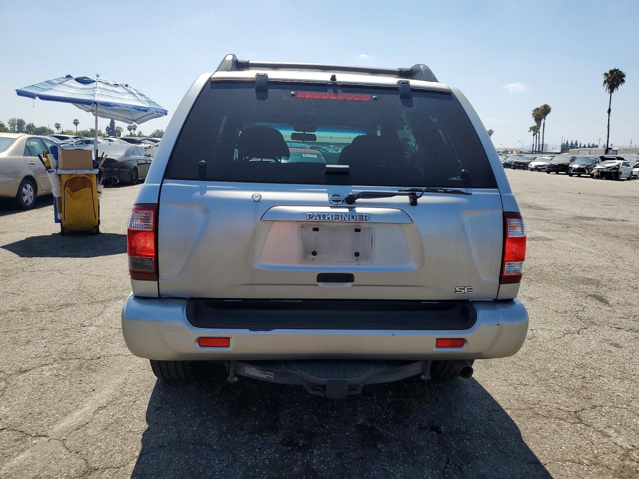 2002 Nissan Pathfinder Se Серебряный vin: JN8DR09X52W666993