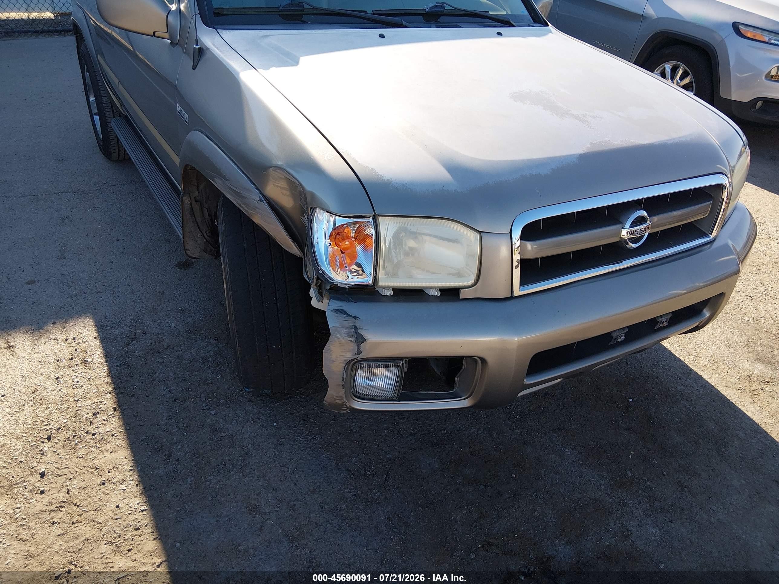 2004 Nissan Pathfinder Le Platinum Gray vin: JN8DR09X54W808908