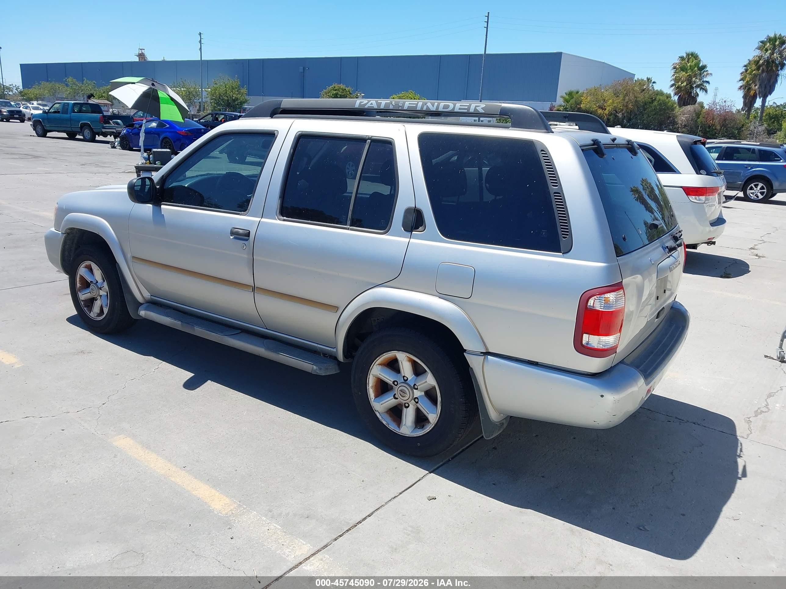 2004 Nissan Pathfinder Se Silver vin: JN8DR09X64W807900