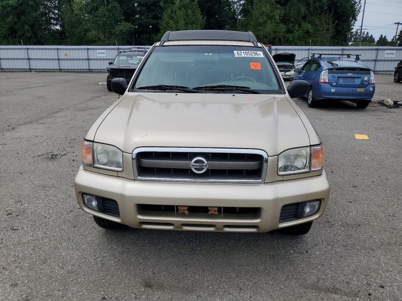2002 Nissan Pathfinder Se Gold vin: JN8DR09X72W652187