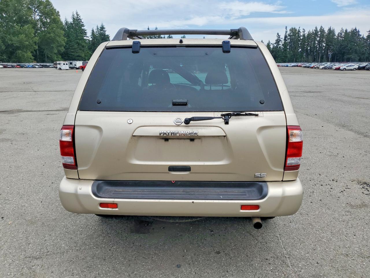 2002 Nissan Pathfinder Se Gold vin: JN8DR09X72W652187