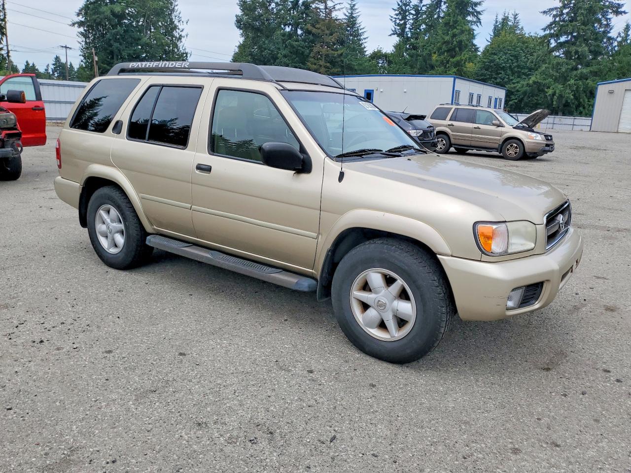 2002 Nissan Pathfinder Se Gold vin: JN8DR09X72W652187