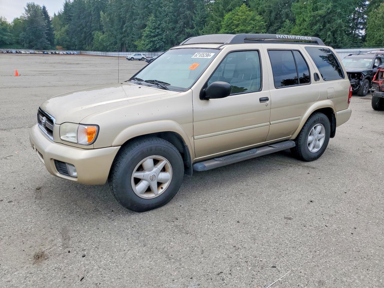 2002 Nissan Pathfinder Se Gold vin: JN8DR09X72W652187