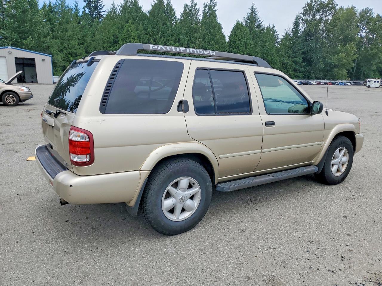 2002 Nissan Pathfinder Se Gold vin: JN8DR09X72W652187