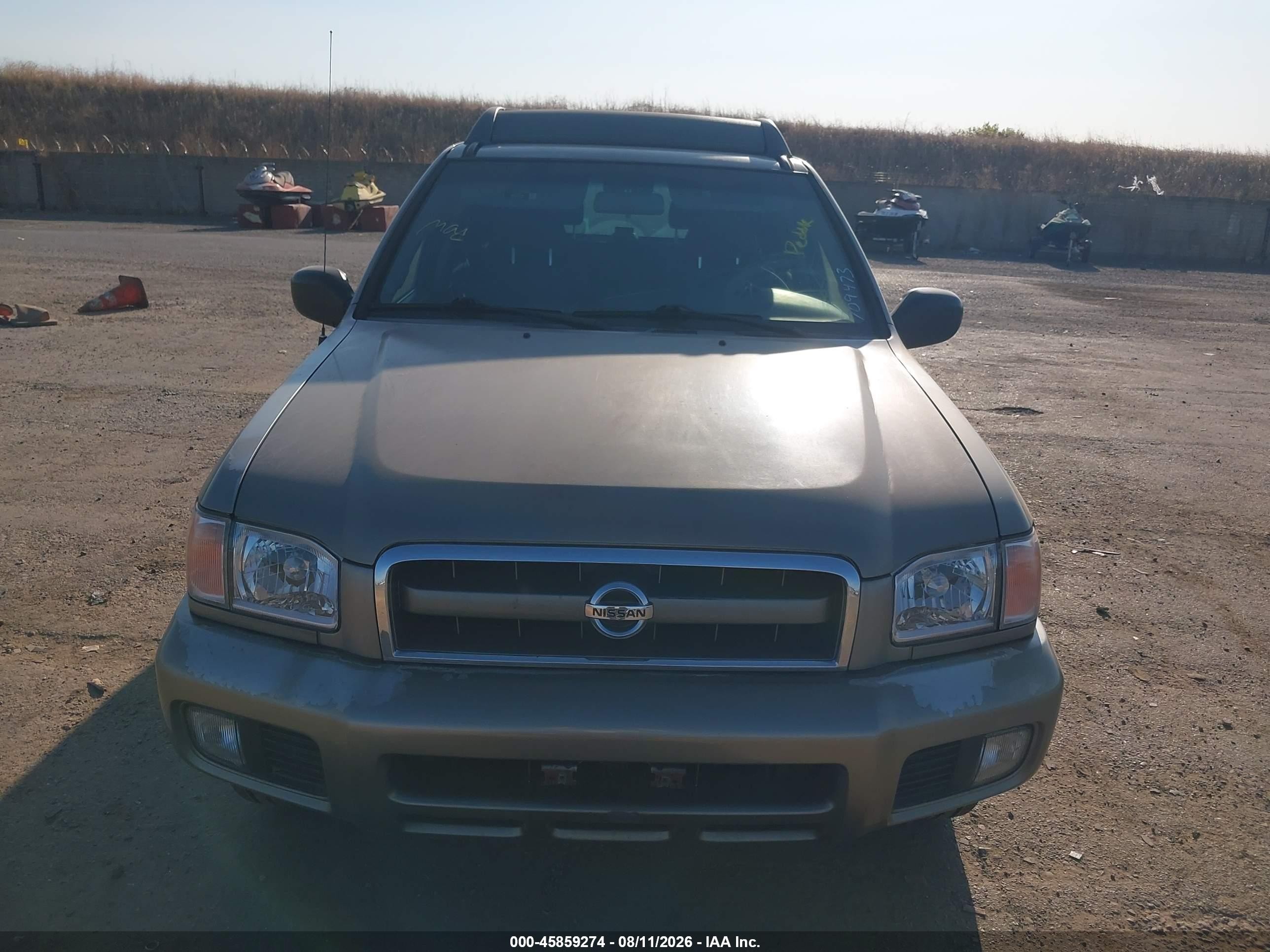 2003 Nissan Pathfinder Se Gray vin: JN8DR09X73W709473