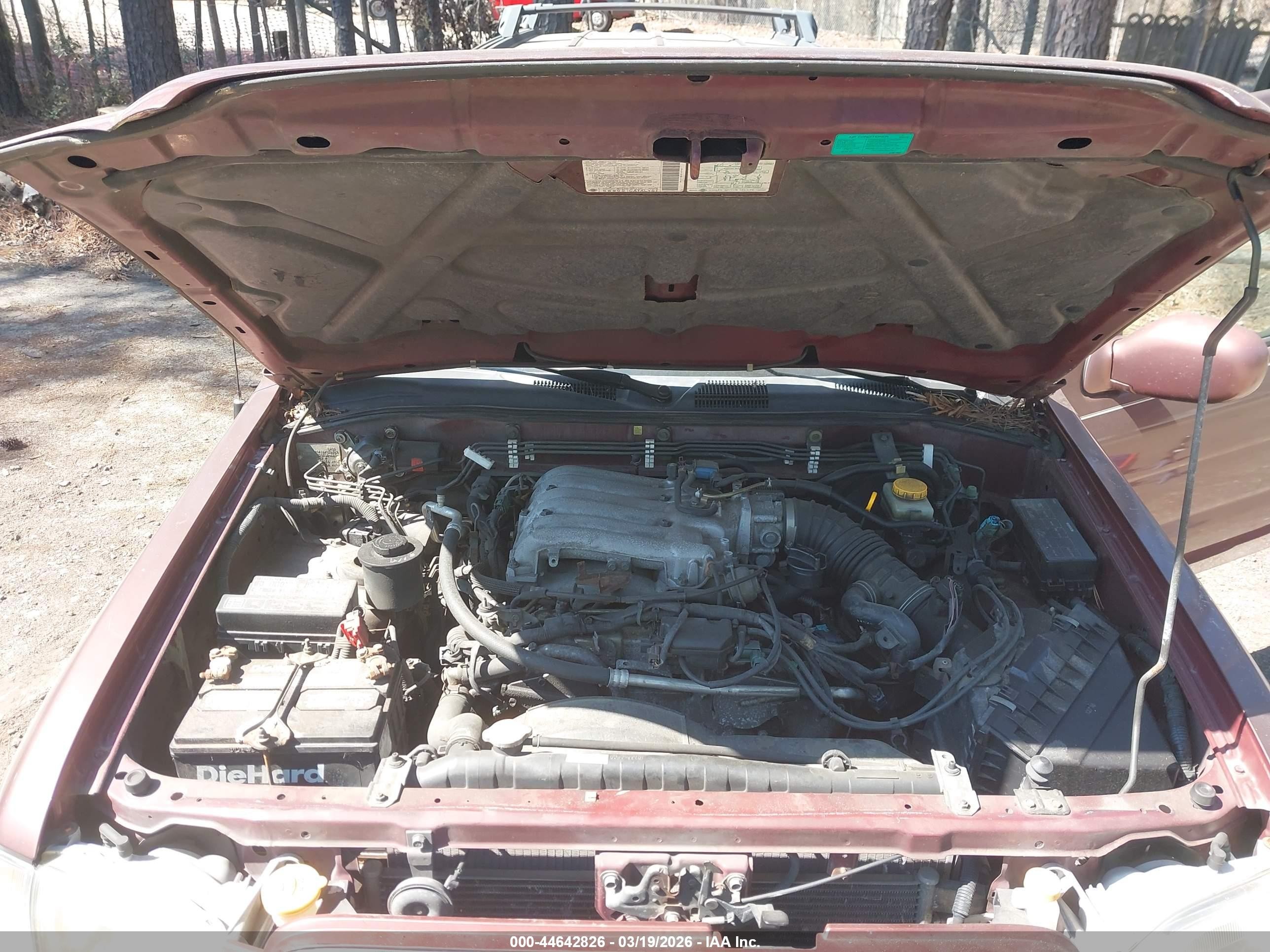 2003 Nissan Pathfinder Le Brown vin: JN8DR09X83W701267