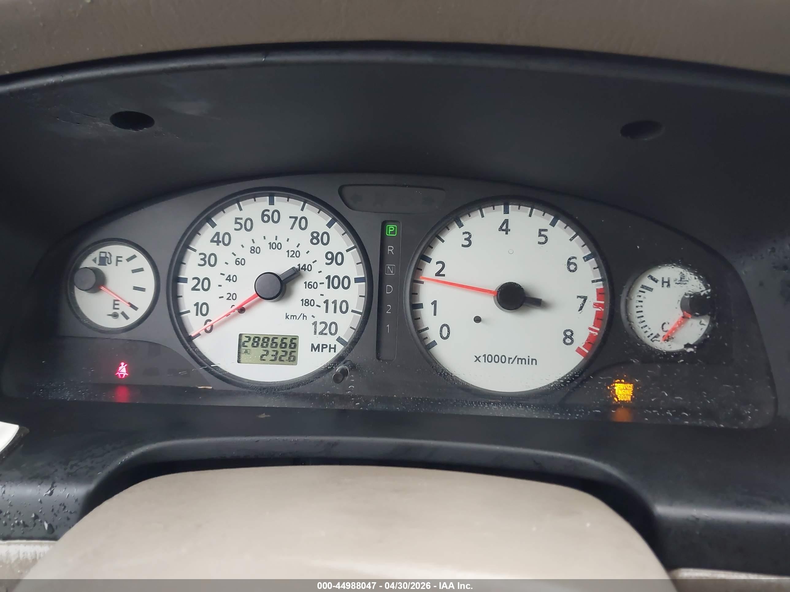2003 Nissan Pathfinder Le Burgundy vin: JN8DR09X83W702841