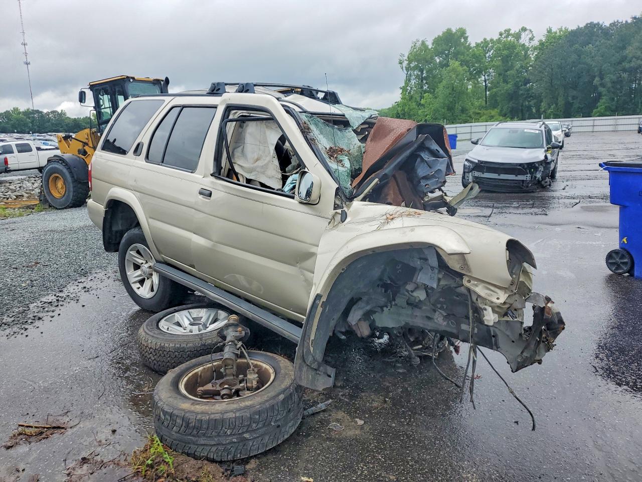 2003 Nissan Pathfinder Se Gold vin: JN8DR09X83W703116