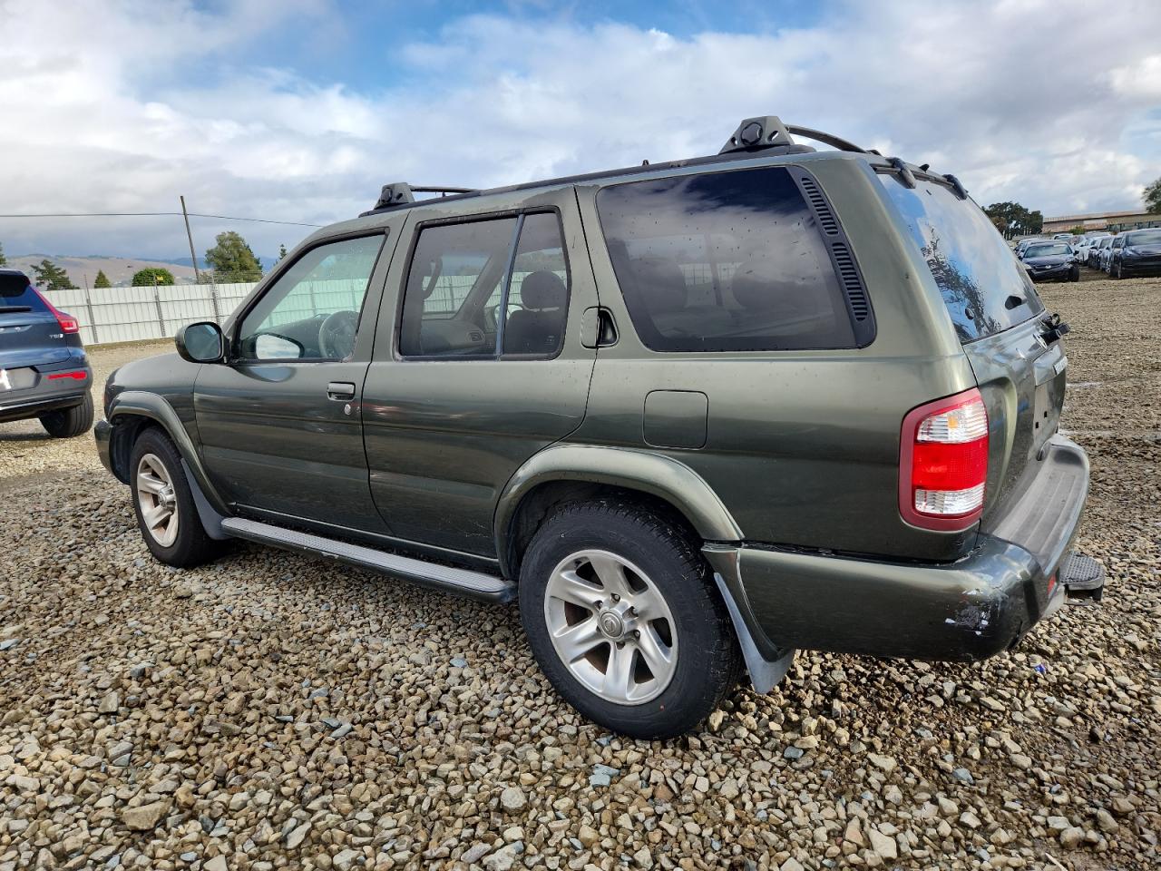 2004 Nissan Pathfinder Le Green vin: JN8DR09X84W806568