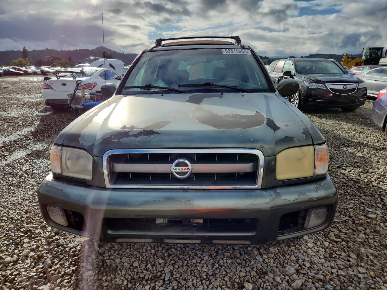 2004 Nissan Pathfinder Le Green vin: JN8DR09X84W806568