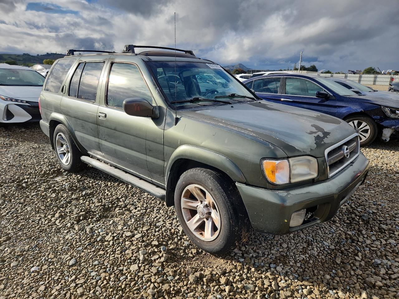 2004 Nissan Pathfinder Le Green vin: JN8DR09X84W806568