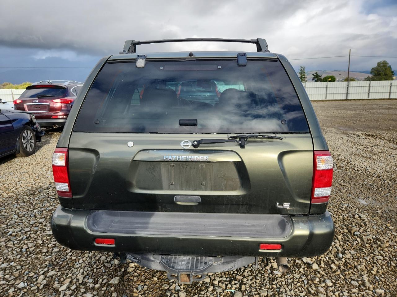 2004 Nissan Pathfinder Le Green vin: JN8DR09X84W806568