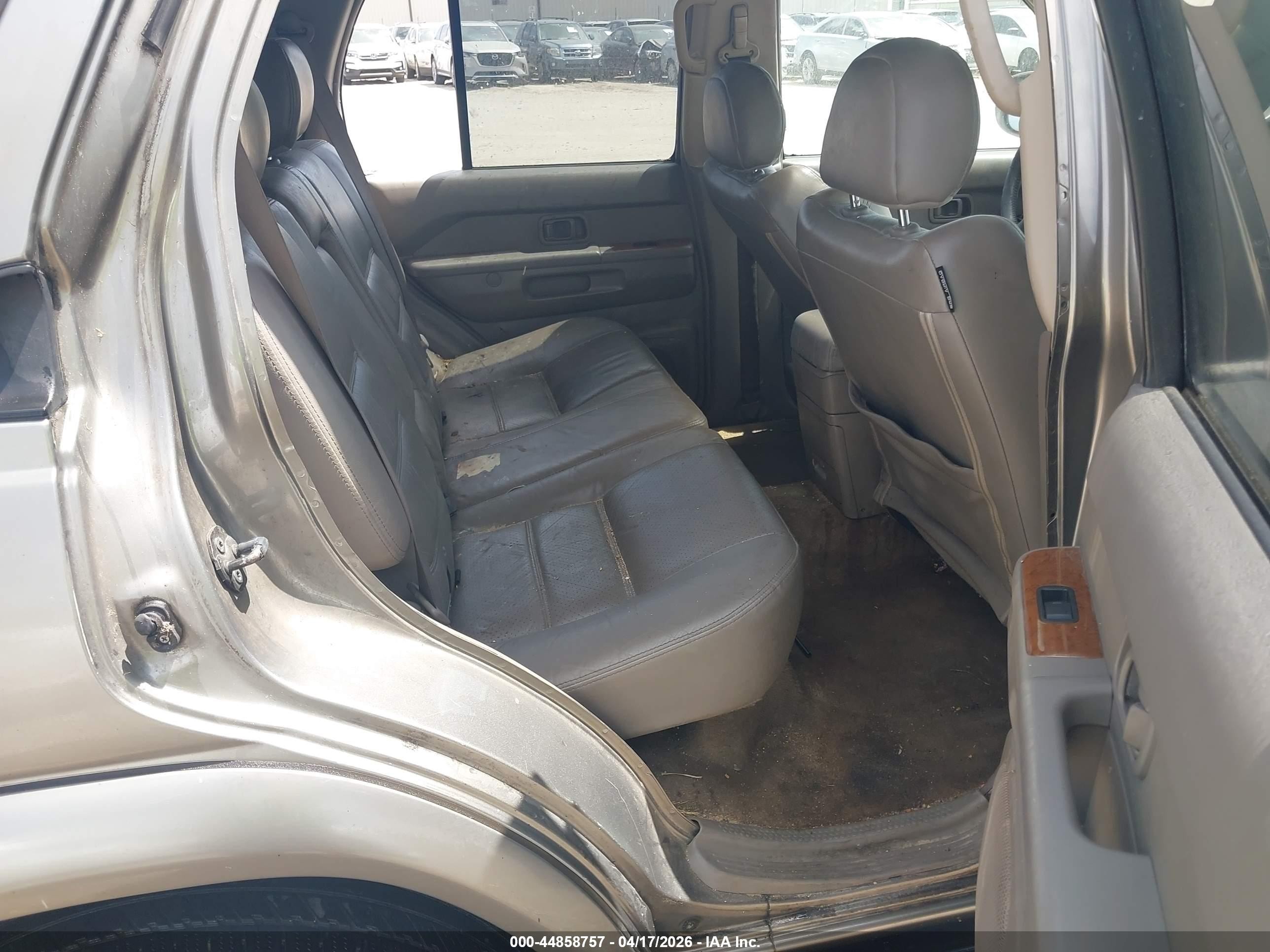 2003 Nissan Pathfinder Le Gray vin: JN8DR09X93W706235