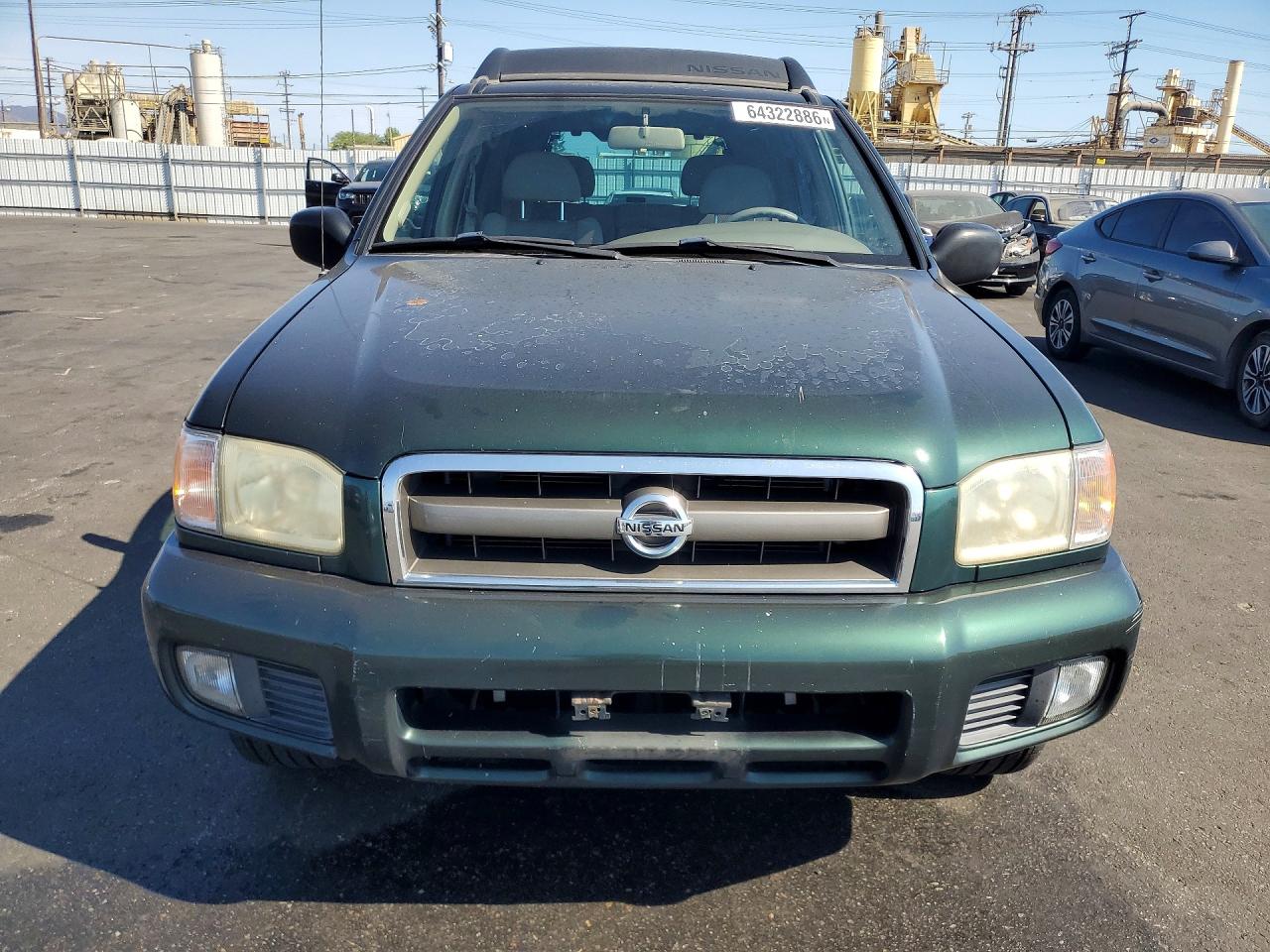 2002 Nissan Pathfinder Se Green vin: JN8DR09XX2W660008