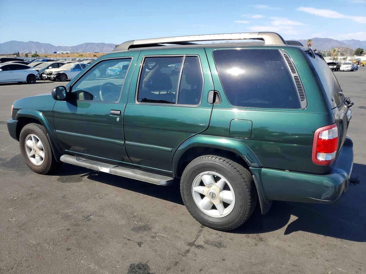 2002 Nissan Pathfinder Se Green vin: JN8DR09XX2W660008