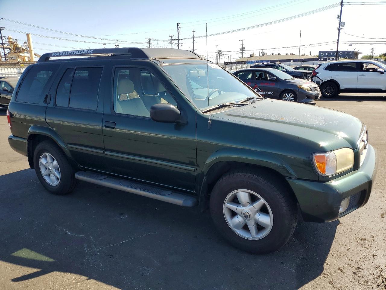 2002 Nissan Pathfinder Se Green vin: JN8DR09XX2W660008