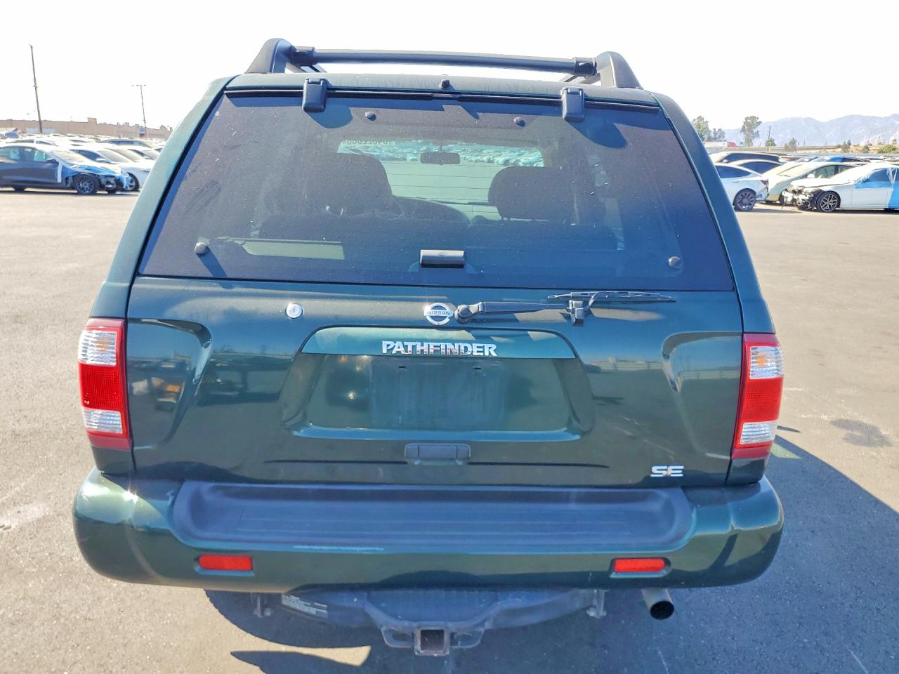 2002 Nissan Pathfinder Se Green vin: JN8DR09XX2W660008