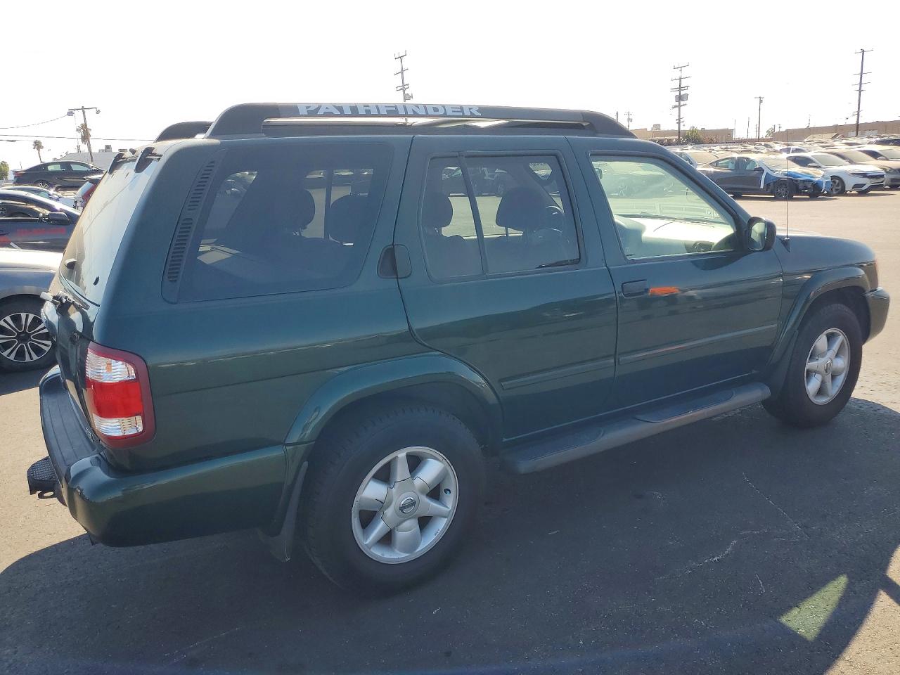 2002 Nissan Pathfinder Se Green vin: JN8DR09XX2W660008
